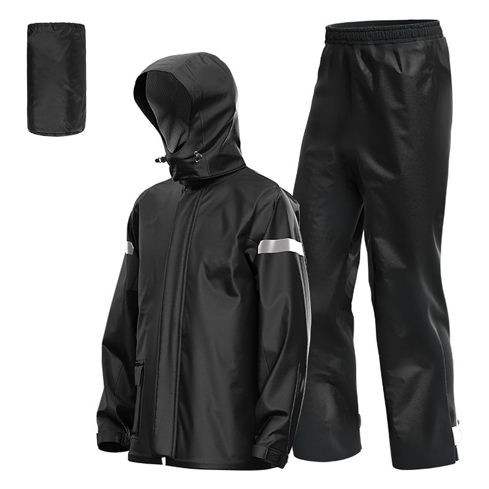 Cycling Gear Rain - بدلة مطر للرجال لركوب الدراجات النارية،