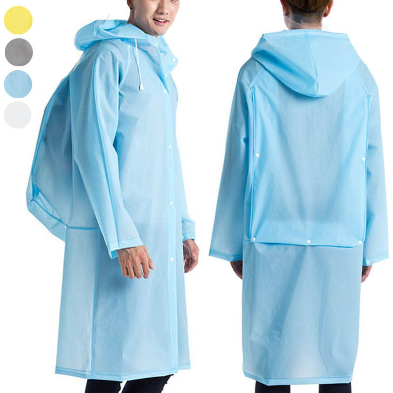 Cycling Gear Rain - جديد قابلة لإعادة الاستخدام شفافة إيفا