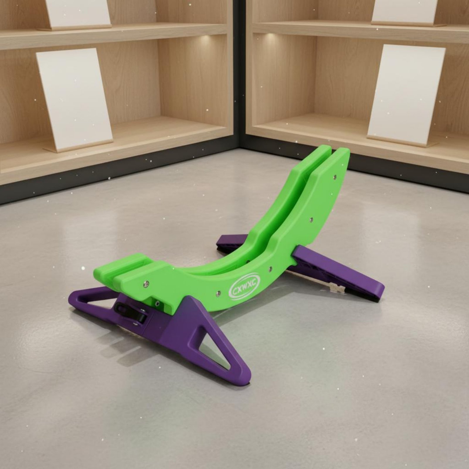 Bicycle Kickstand - حامل دراجات منحني قائم بذاته، رف