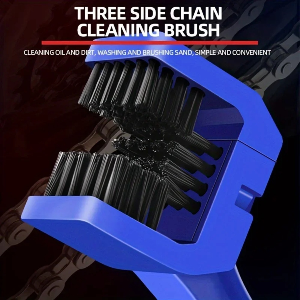 Bike Chain Cleaner - منظف سلسلة محمول للدراجات النارية والطرق،
