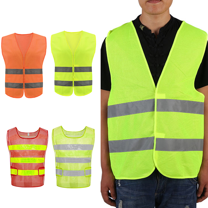 Cycling Visibility Gear - سترة عاكسة للضوء للسلامة عالية الوضوح