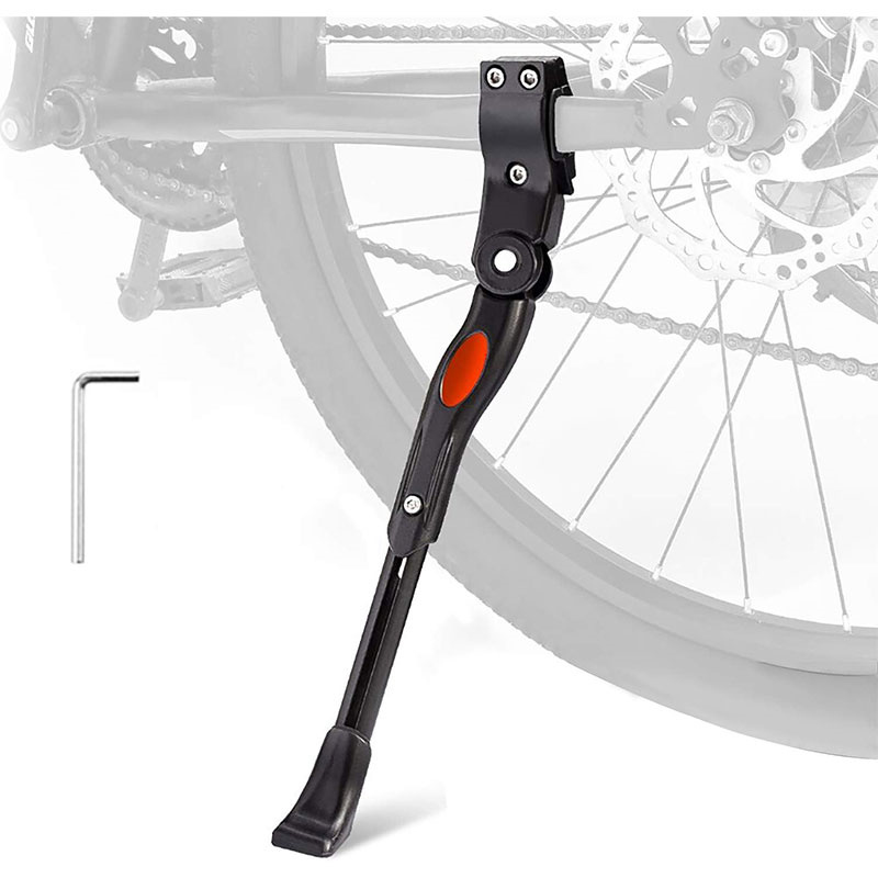 Bicycle Kickstand - حامل دراجة قابل للتعديل من الألومنيوم،