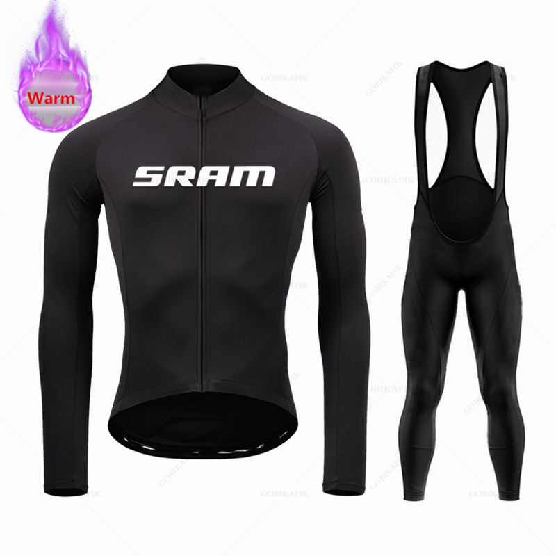 Cycling Gear Sale - فريق Sram طويل الأكمام من القميص