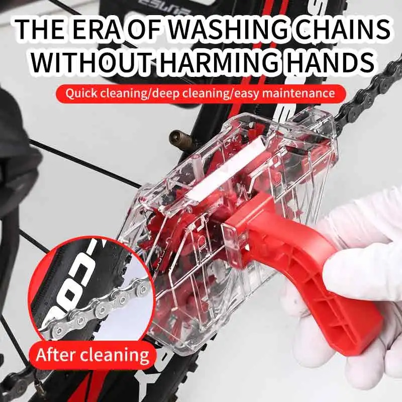 أداة تنظيف عجلة الدراجة متعددة - مراجعة Bike Chain Cleaner وسعره