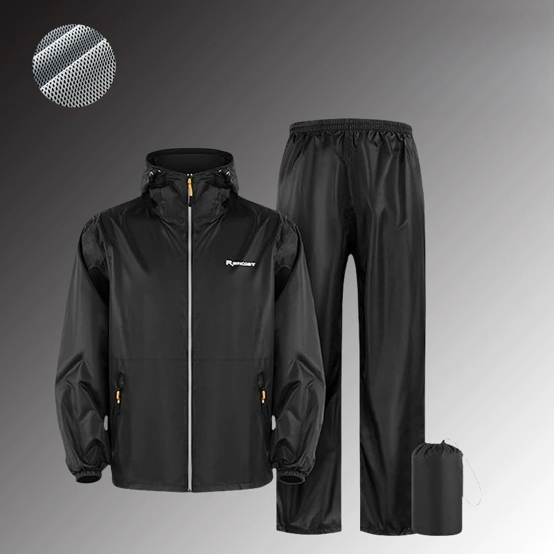 بدلة مطر كاملة مقاومة للماء مع - مراجعة Cycling Gear Rain وسعره