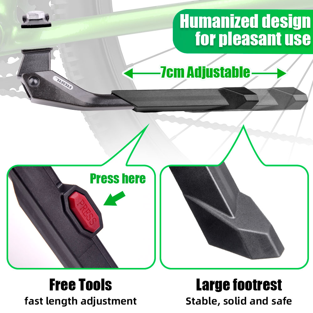 مسند دراجة RBRL MTB قابل للتعد - مراجعة Bicycle Kickstand وسعره