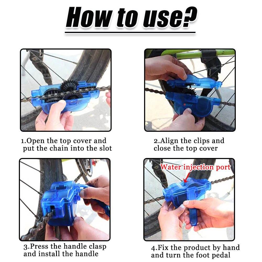 منظف سلسلة الدراجة، فرشاة تنظي - مراجعة Bike Chain Cleaner وسعره