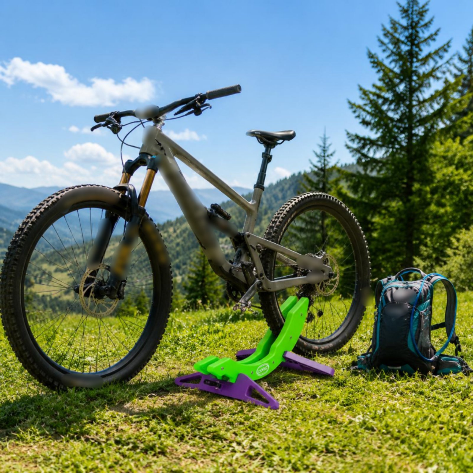 حامل دراجات منحني قائم بذاته،  - مراجعة Bicycle Kickstand وسعره
