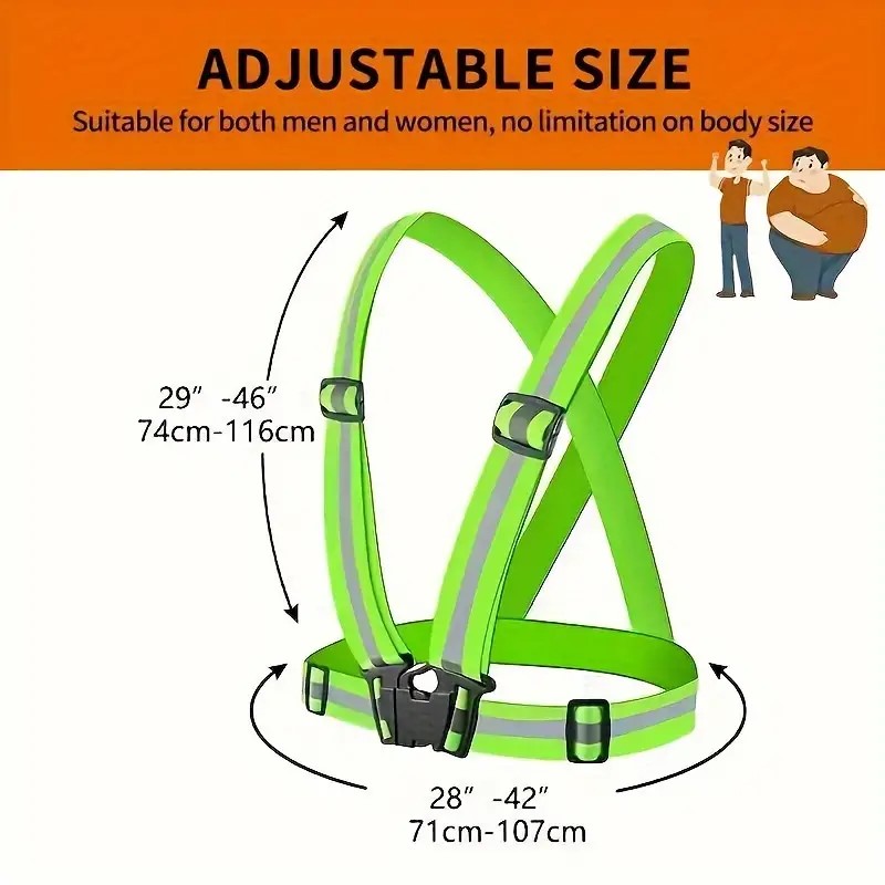 سترة عاكسة للجري، سترة أمان عا - مراجعة Cycling Visibility Gear وسعره