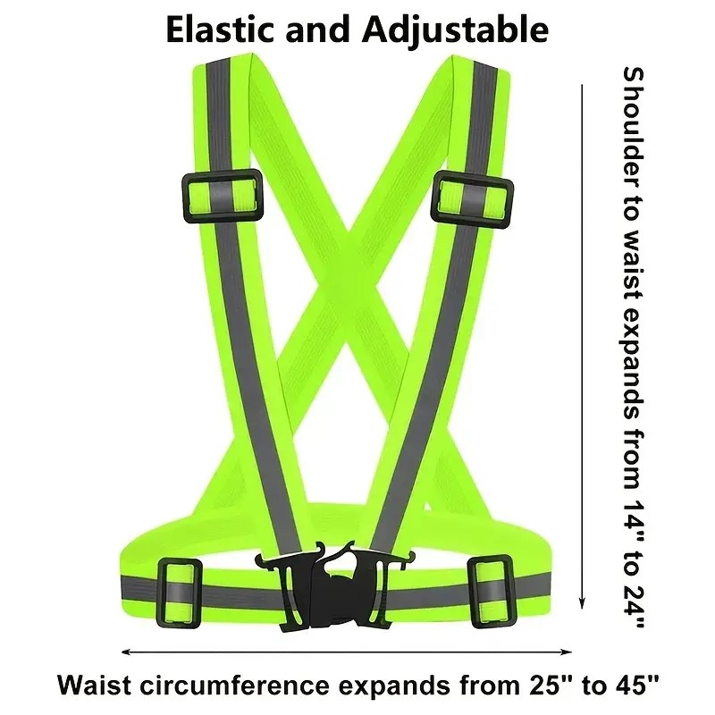 سترة عاكسة للجري، سترة أمان عا - مراجعة Cycling Visibility Gear وسعره