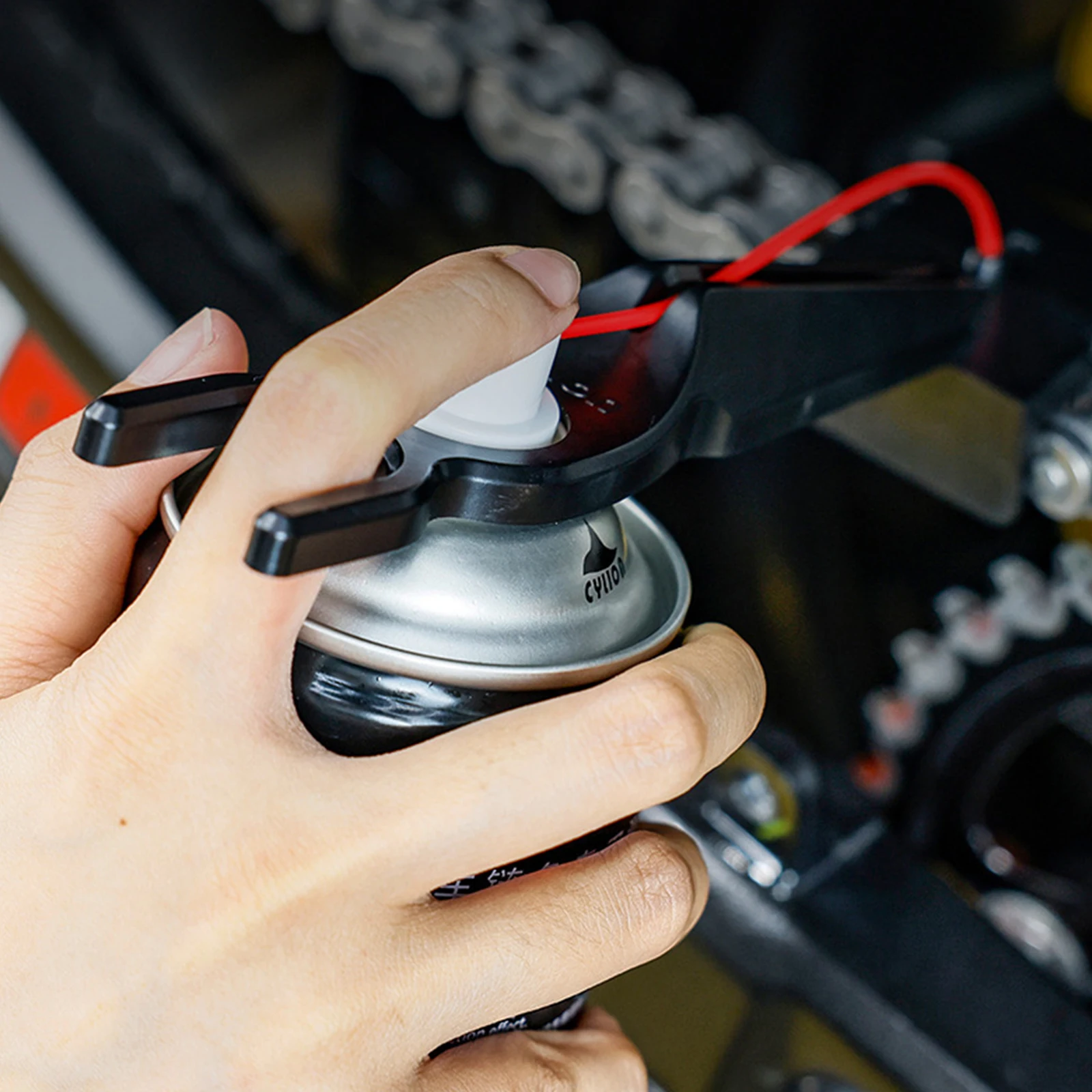 1/2 قطعة ترقية دراجة نارية سلس - مراجعة Bike Chain Cleaner وسعره