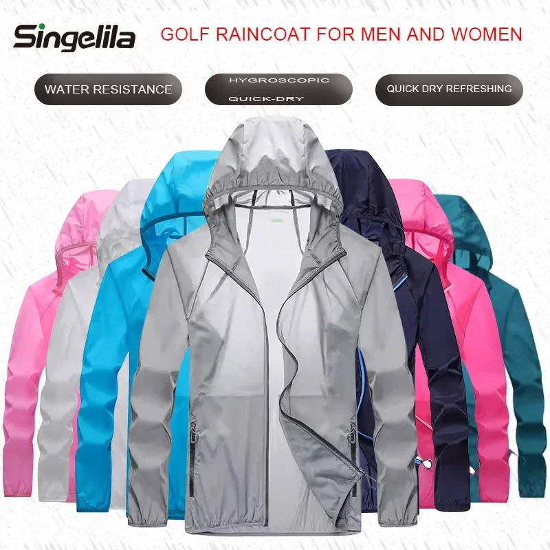 جولف معطف واق من المطر سترة خف - مراجعة Cycling Gear Rain وسعره