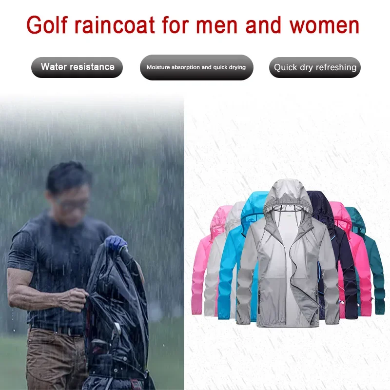 جولف معطف واق من المطر سترة خف - مراجعة Cycling Gear Rain وسعره