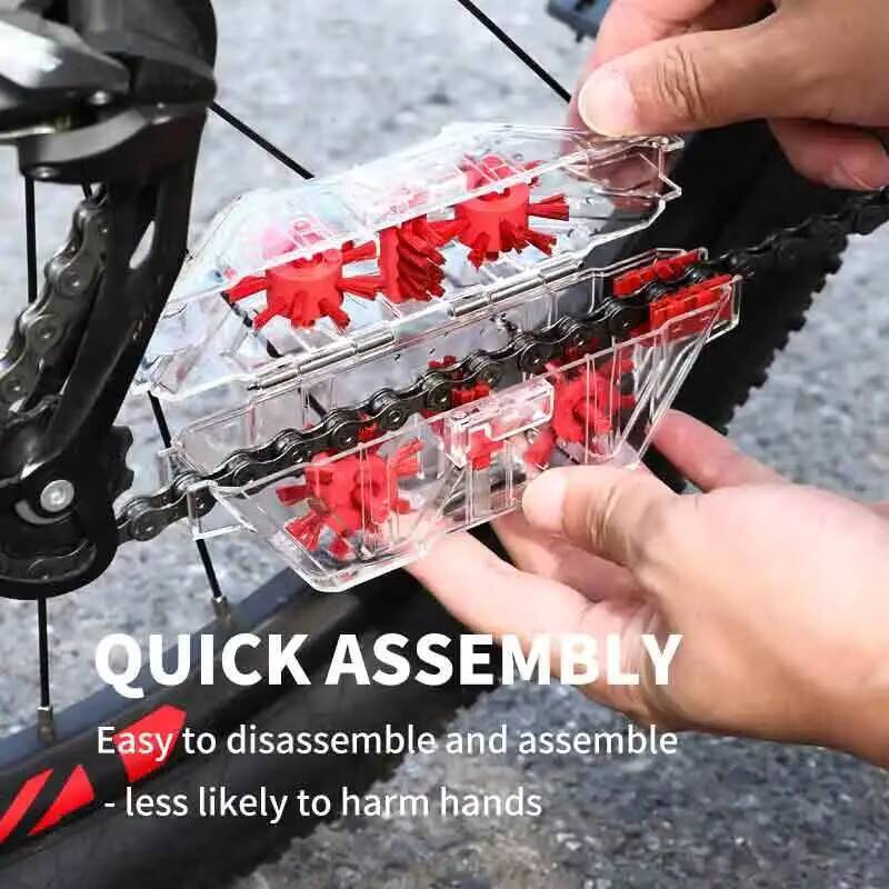 مجموعة أدوات تنظيف عجلات الدرا - مراجعة Bike Chain Cleaner وسعره