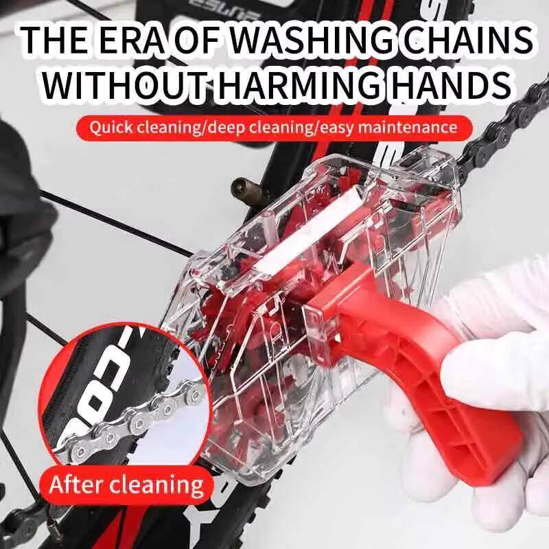 مجموعة أدوات تنظيف عجلات الدرا - مراجعة Bike Chain Cleaner وسعره