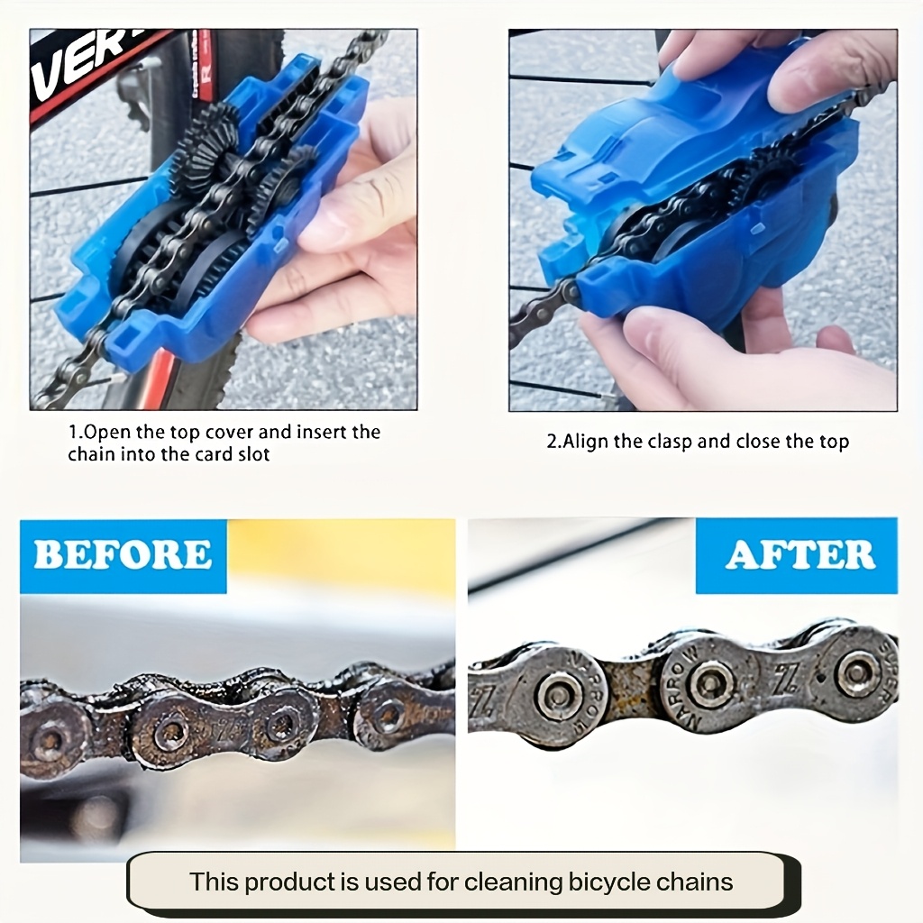 منظف سلسلة الدراجة، أداة تنظيف - مراجعة Bike Chain Cleaner وسعره