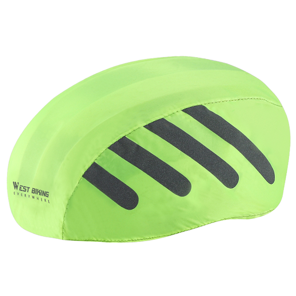 غطاء مطر خوذة الدراجة الغربية  - مراجعة Cycling Visibility Gear وسعره