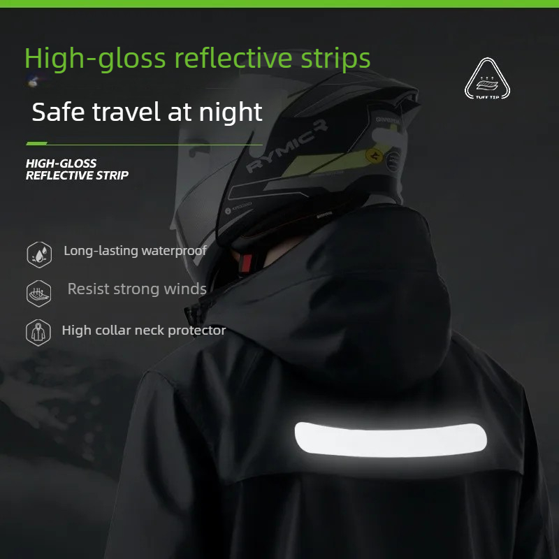 معطف مطر مقاوم للماء مع بنطلون - مراجعة Cycling Gear Rain وسعره