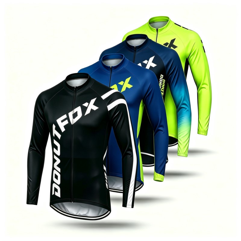 قميص رجالي طويل الأكمام لركوب  - مراجعة Cycling Gear Sale وسعره