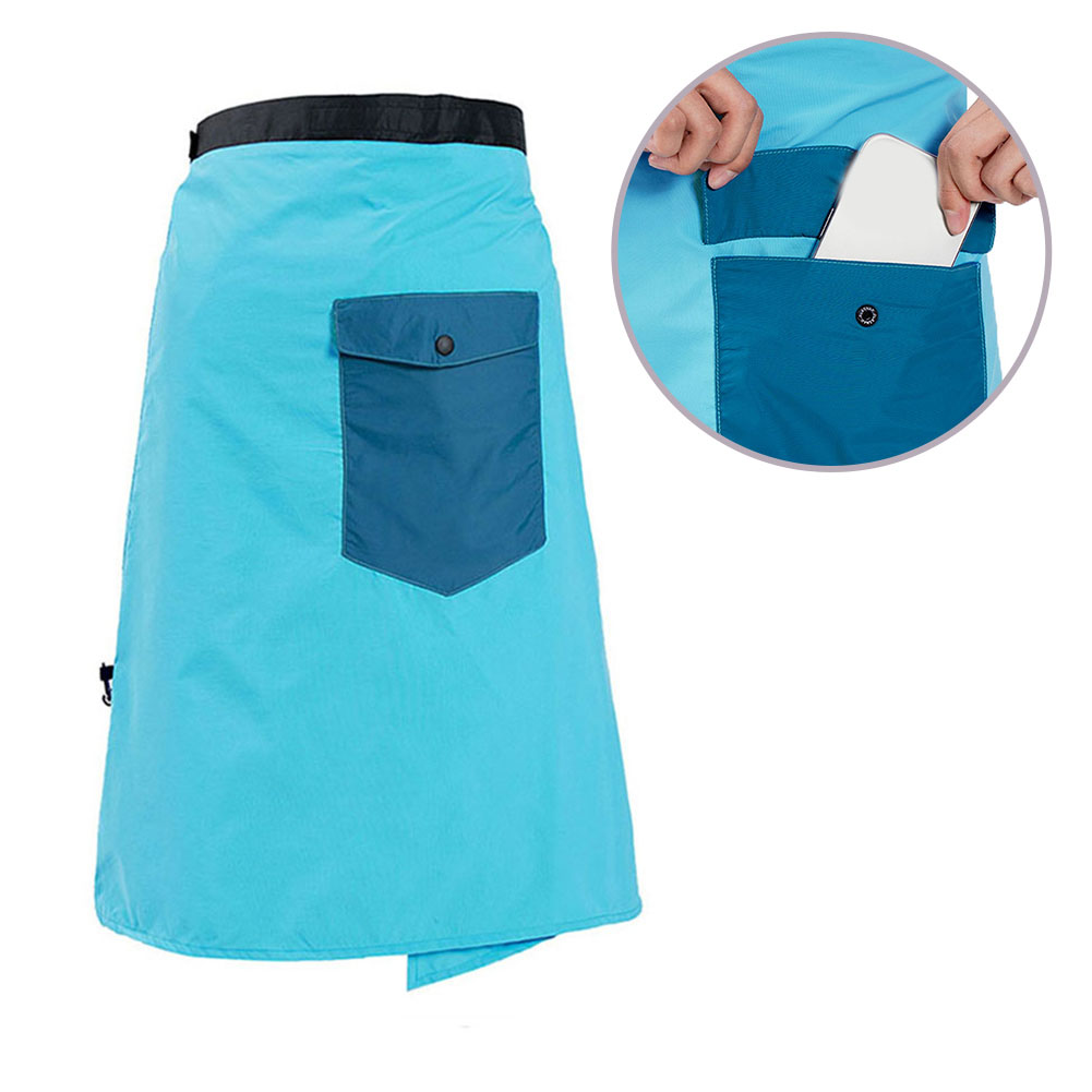 تنورة مطر خفيفة للغاية مقاومة  - مراجعة Cycling Gear Rain وسعره