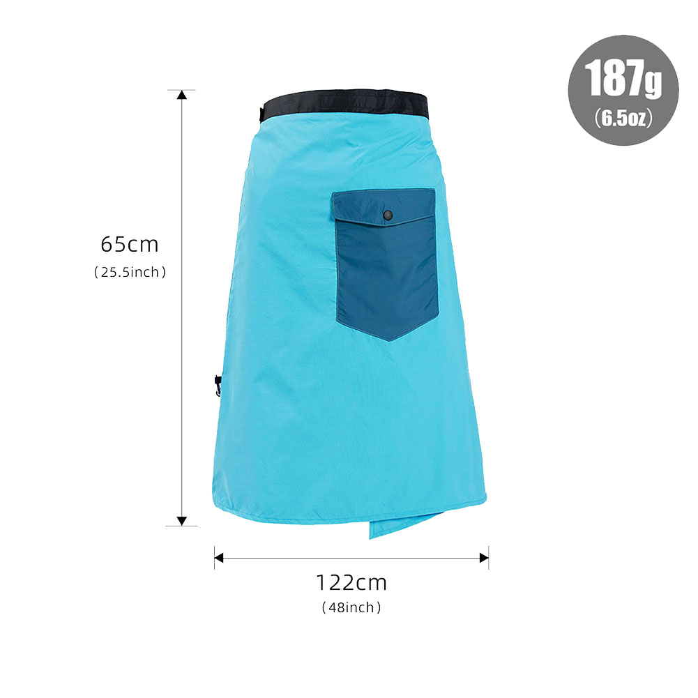 تنورة مطر خفيفة للغاية مقاومة  - مراجعة Cycling Gear Rain وسعره