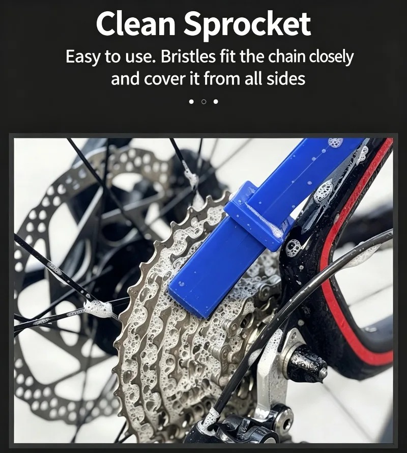 فرشاة تنظيف سلسلة الدراجة النا - مراجعة Bike Chain Cleaner وسعره