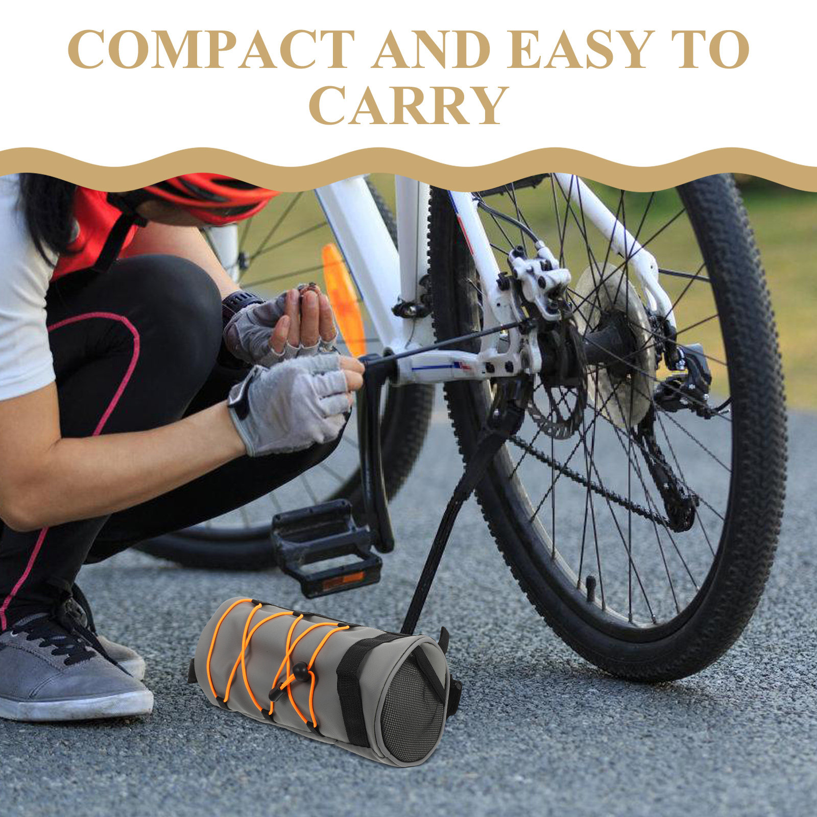 حقيبة دراجة مقاومة للعوامل الج - مراجعة Road Cycling Essential Gear وسعره