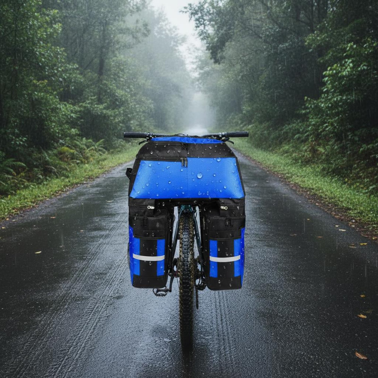 حقيبة خلفية للدراجة مع غطاء مق - مراجعة Cycling Gear Rain وسعره
