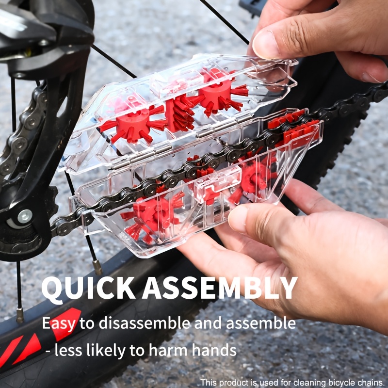 أداة محمولة لتنظيف سلسلة الدرا - مراجعة Bike Chain Cleaner وسعره