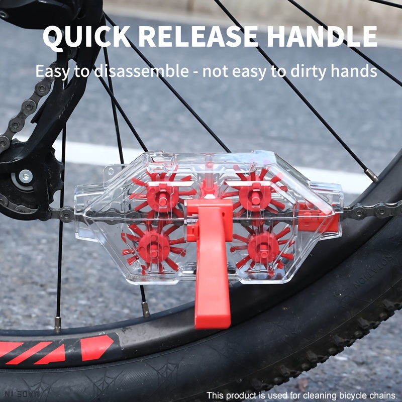 أداة محمولة لتنظيف سلسلة الدرا - مراجعة Bike Chain Cleaner وسعره